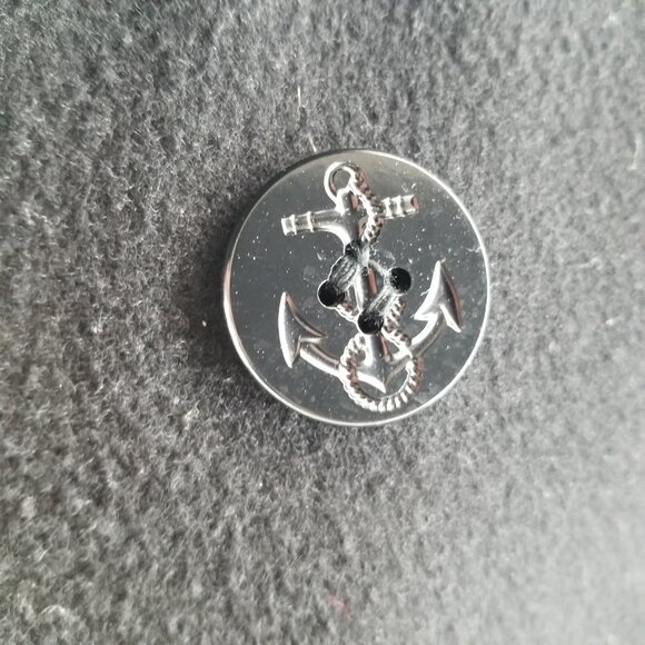 Naval Overcoat COLLECTION US NAVY Enlisted Pea Coat Jacket Black Size 40R - Picture 7 of 9